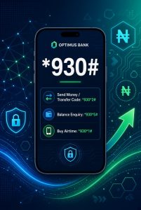 Optimus bank ussd code and optimus bank transfer code